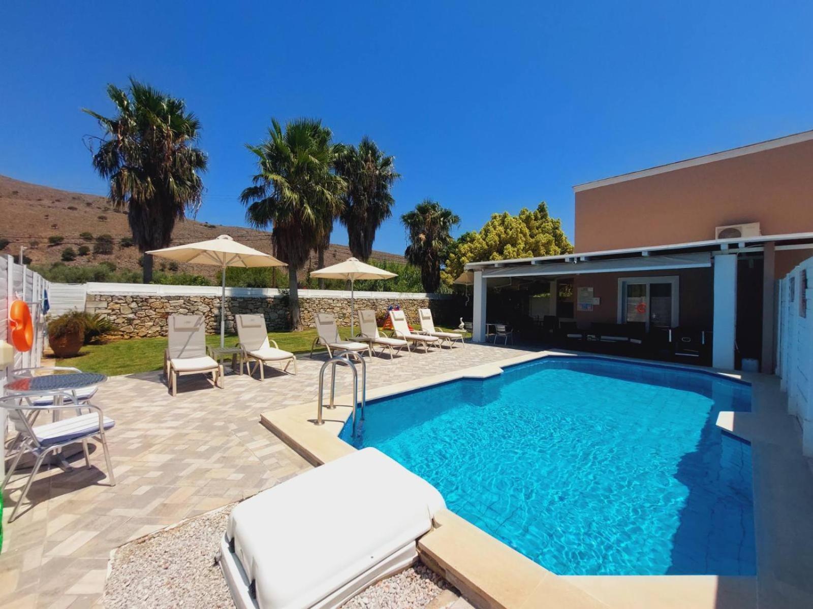 Villa Campos- Less Than 5-Min Walk To Kalivaki Beach Георгиуполис Экстерьер фото