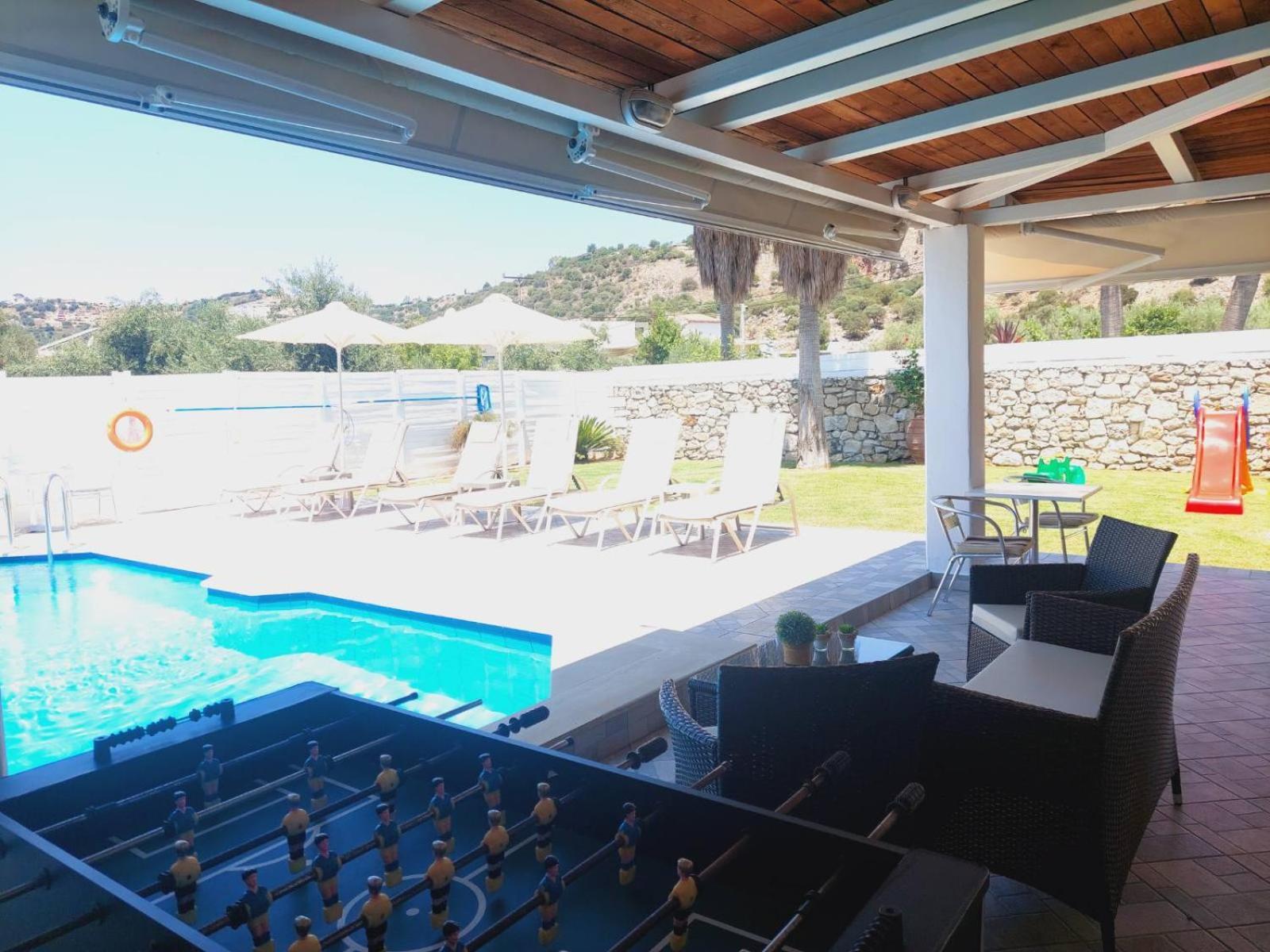 Villa Campos- Less Than 5-Min Walk To Kalivaki Beach Георгиуполис Экстерьер фото