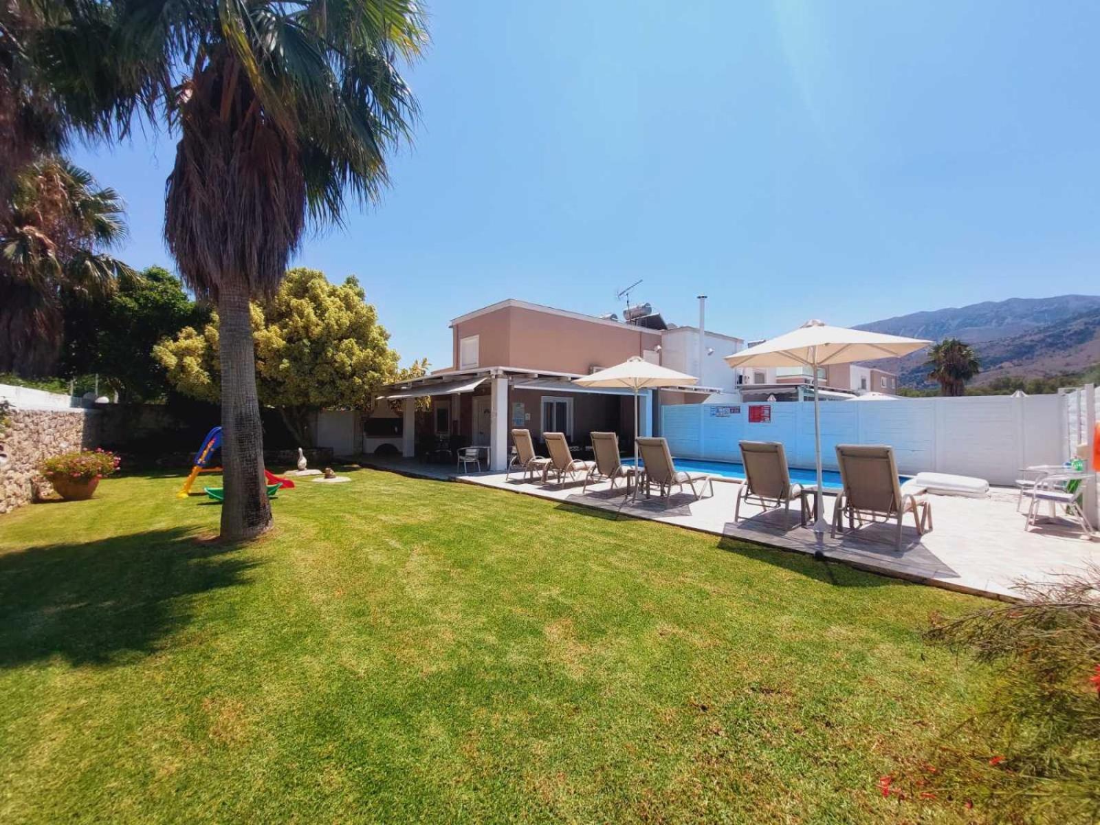 Villa Campos- Less Than 5-Min Walk To Kalivaki Beach Георгиуполис Экстерьер фото